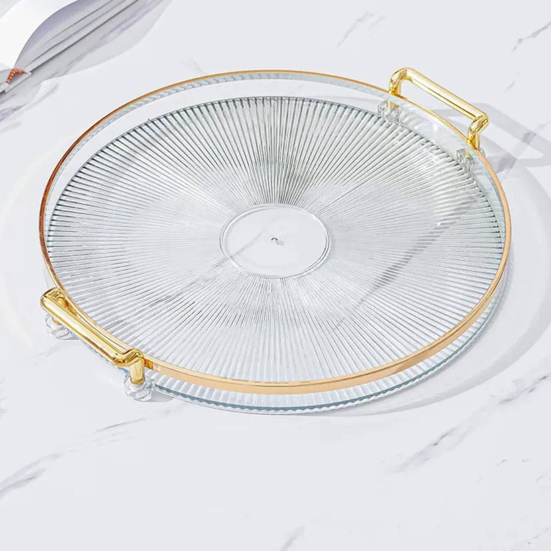 Bandeja Acrílica Redonda Minimalista