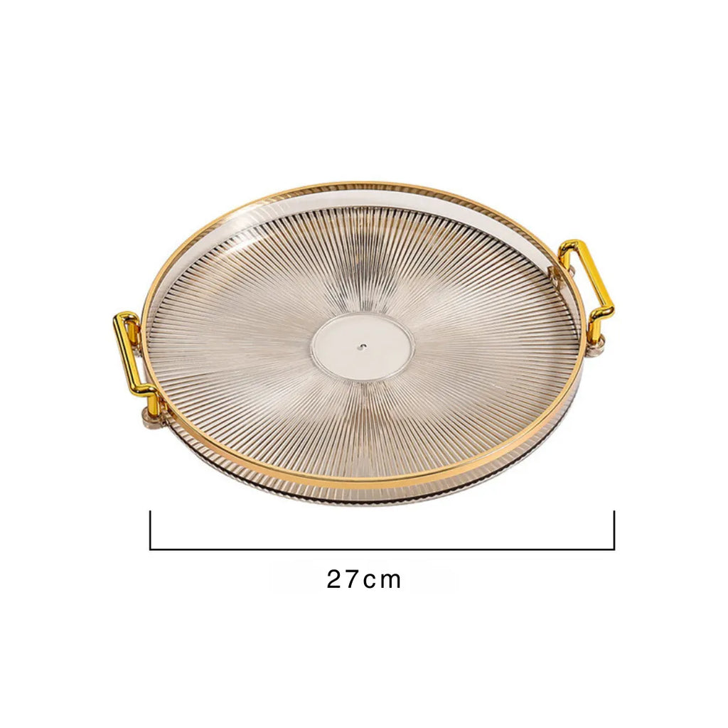 Bandeja Acrílica Redonda Minimalista