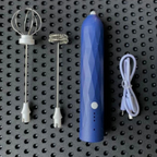 Mini Mixer Elétrico USB p/ Café, Leite, Ovos e Shakes