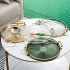 Bandeja Acrílica Redonda Minimalista