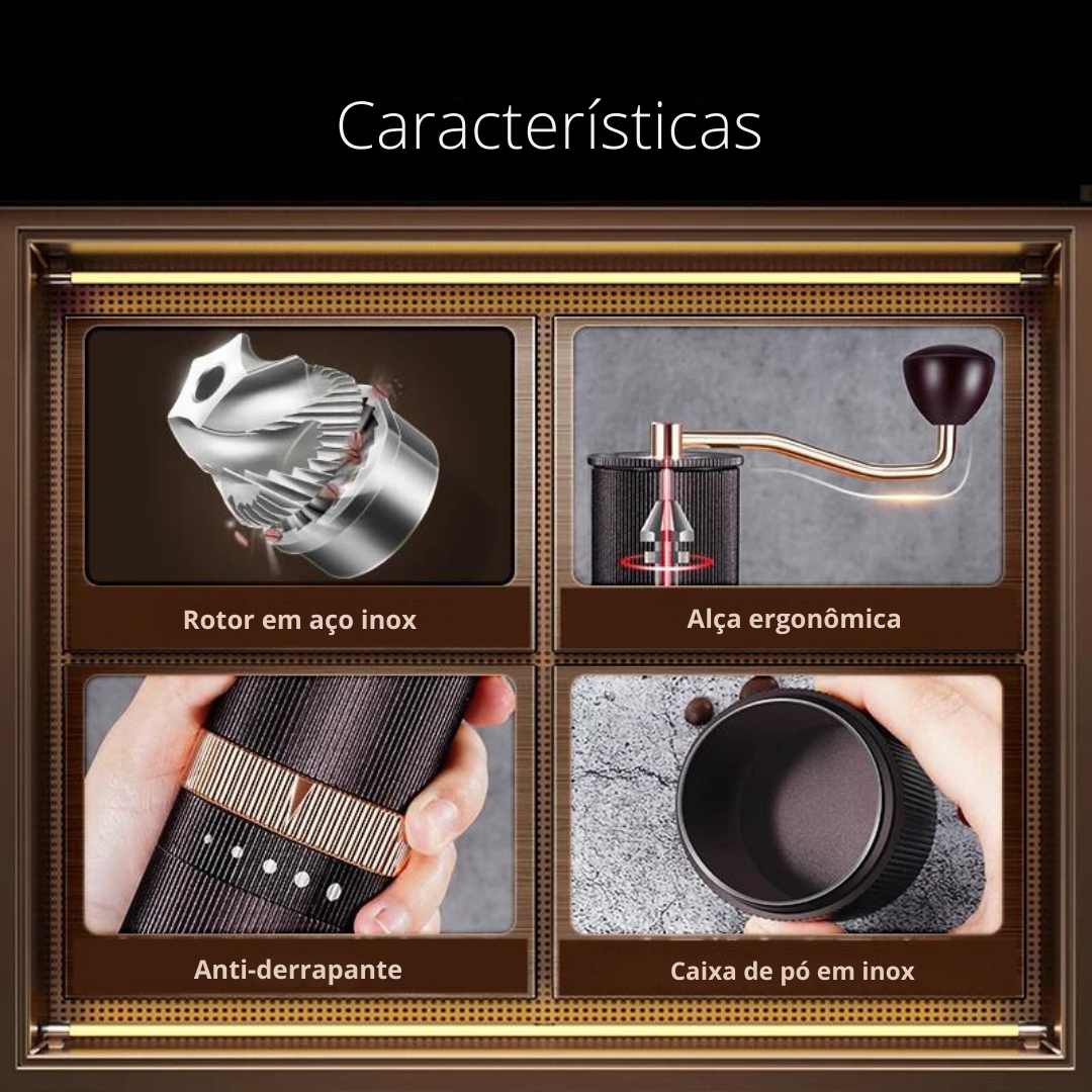 Moedor de Café Luxo