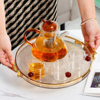 Bandeja Acrílica Redonda Minimalista