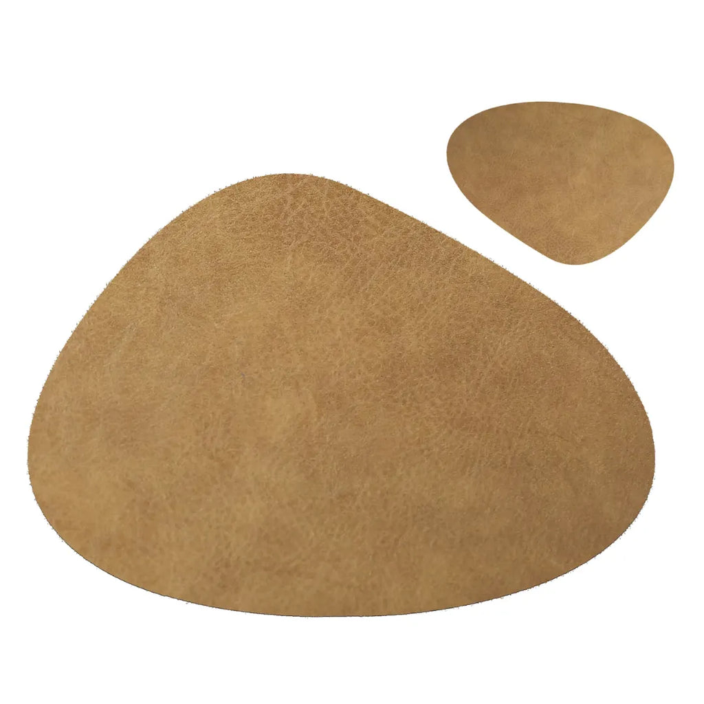 Jogo Americano Couro Sintético Luxo – Kit 6 Unidades