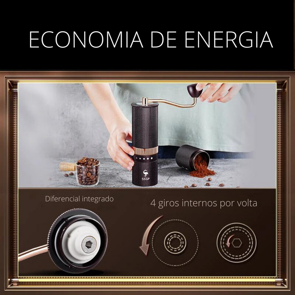 Moedor de Café Luxo