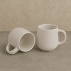 Canecas Bojudas 260ml em Porcelana  2 Peças