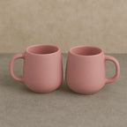 Canecas Bojudas 260ml em Porcelana  2 Peças