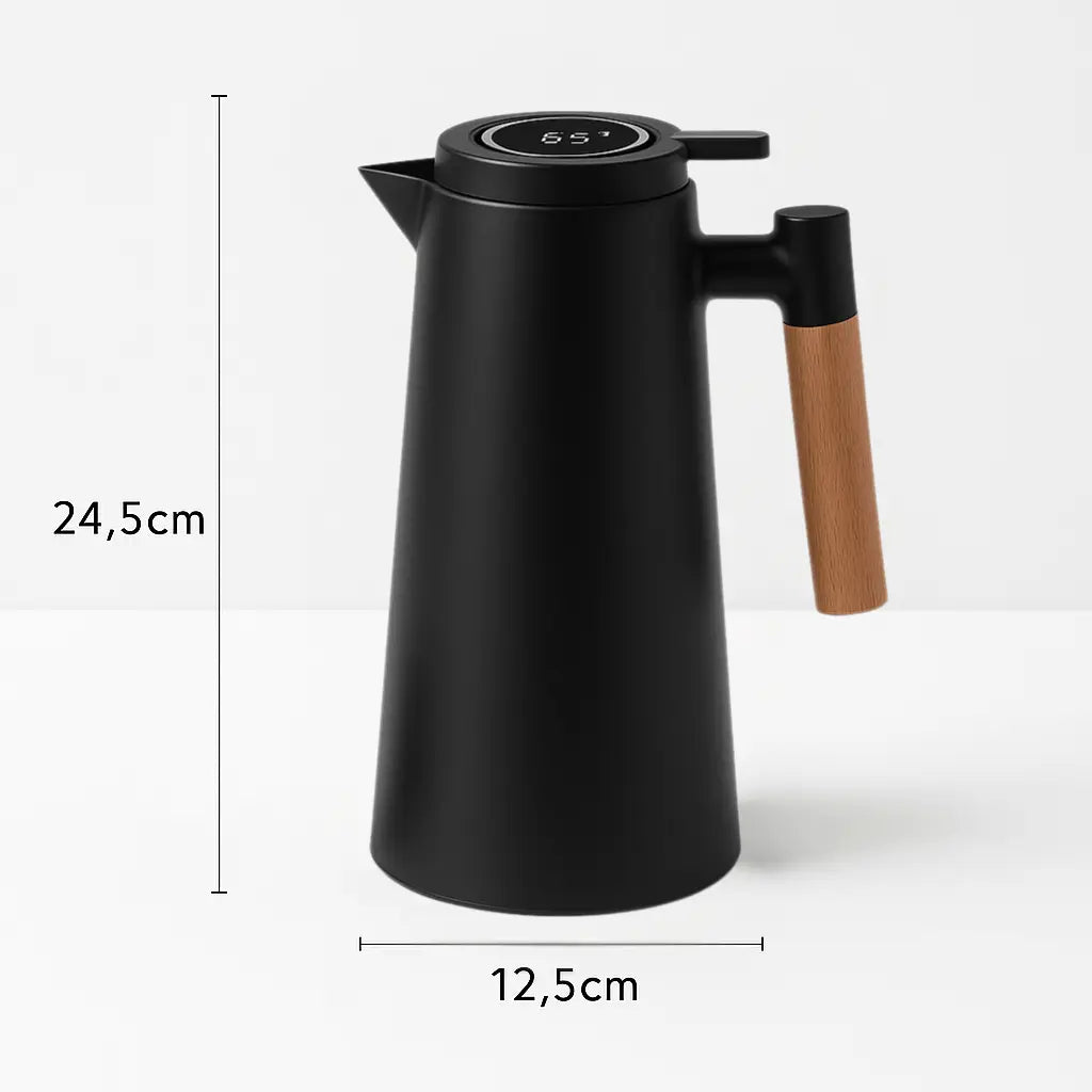 Garrafa Térmica 1 Litro com Termômetro Digital