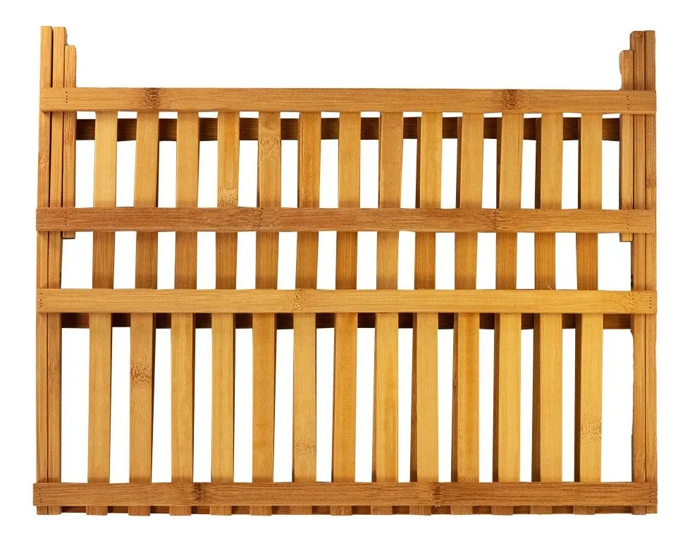 Escorredor de Louça Bambu Dobrável