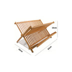 Escorredor de Louça Bambu Dobrável