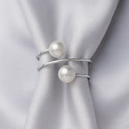 Kit Anéis de Guardanapo com Pérola