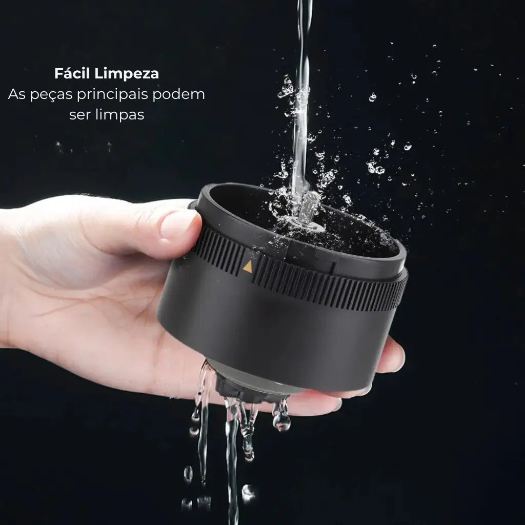 Mini Moedor de Café Elétrico com Lâmina Cerâmica