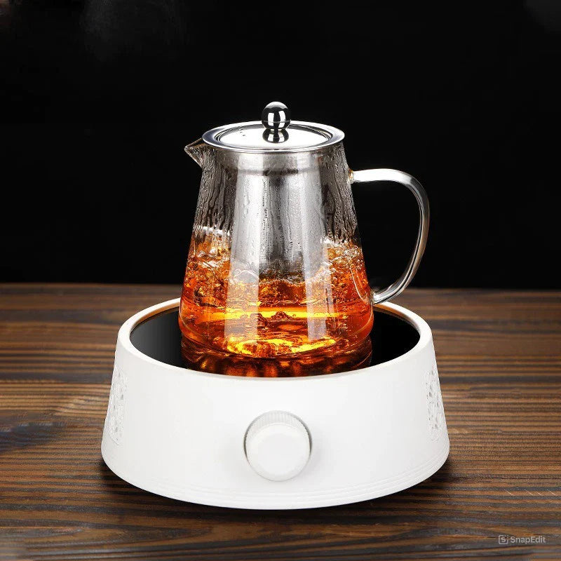 Chaleira de Vidro com Infusor De Inox 750ml