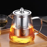 Chaleira de Vidro com Infusor De Inox 750ml