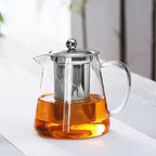 Chaleira de Vidro com Infusor De Inox 750ml