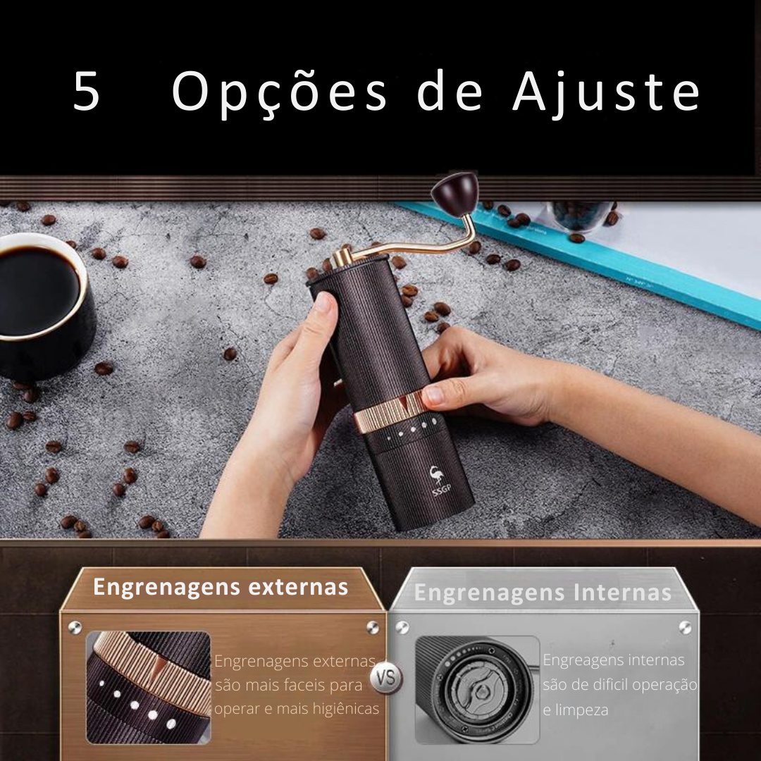 Moedor de Café Luxo