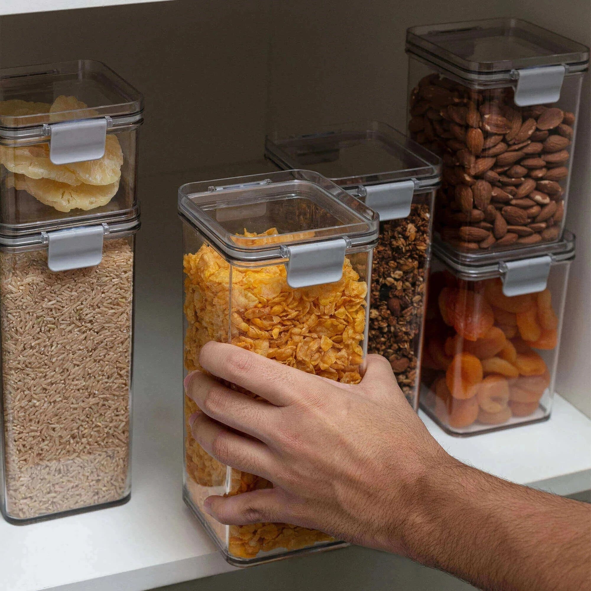 Kit 4 Potes Herméticos Multi Sortidos | Leve 4, Pague 3