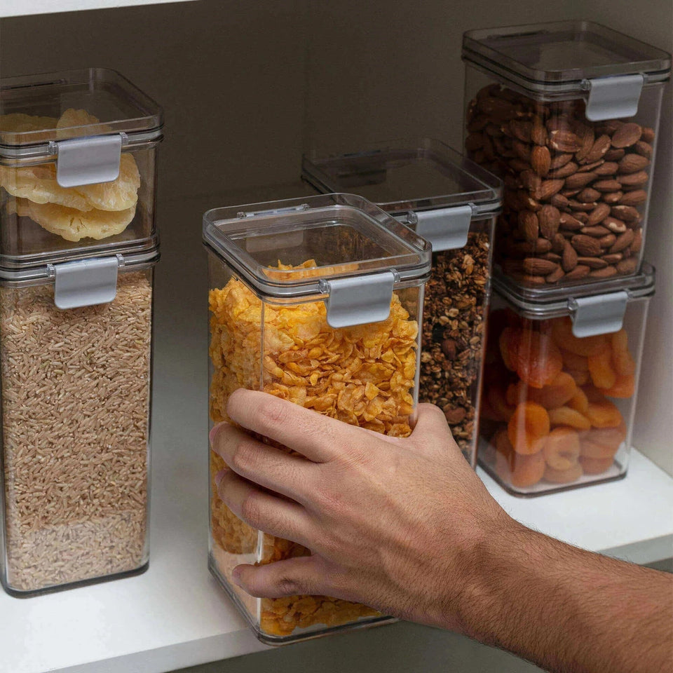 Kit 4 Potes Herméticos Multi Sortidos | Leve 4, Pague 3