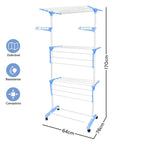 Varal De Chão Com 3 Andares Dobrável e Portátil