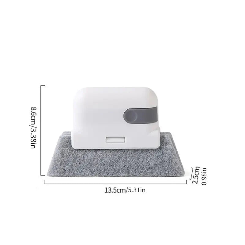 Escova de Limpeza Multiuso para Cantos de Janelas e Armários